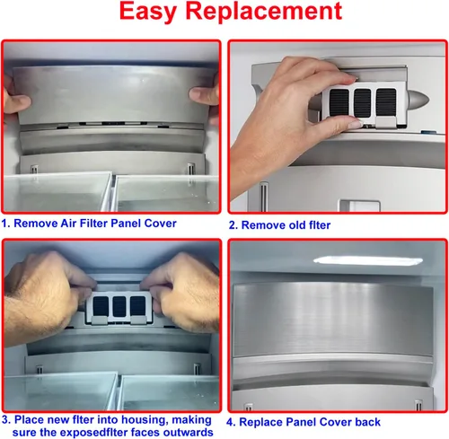 Miniatura 3 de Filtro de aire de repuesto para refrigerador PAULTRA2 - Compatible con Paultra2 Frigidaire PureAir Ultra 2 - Pure Air Ultra 2 - Pureair Ultra ii