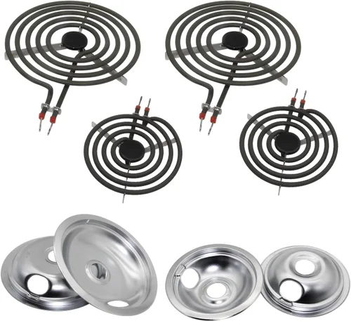 Miniatura 2 de 316048414 (6 pulgadas) 316048413 (8 pulgadas), quemador eléctrico MP15YA (6 pulgadas) MP21YA (8 pulgadas), quemador superior, apto para Frigi-daire