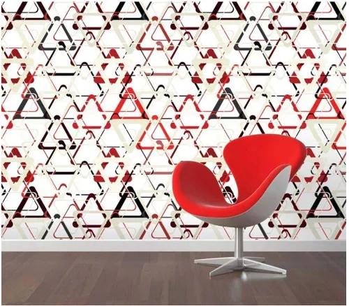 Miniatura 88 de 45 diseños de papel/mural para pared largo estampado