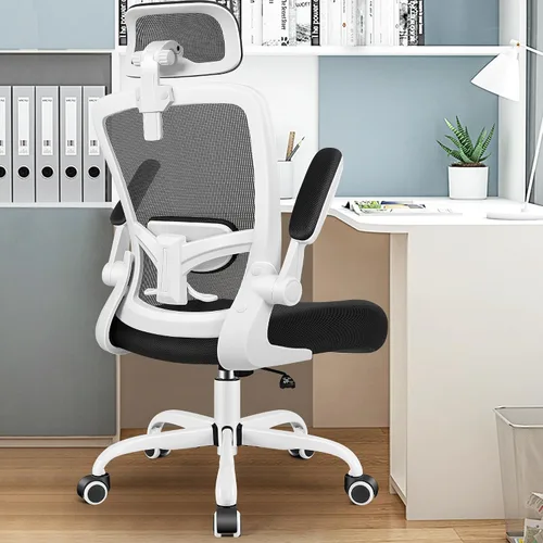 Miniatura 2 de FelixKing Silla de oficina, Silla de escritorio con soporte lumbar ajustable, Silla de computadora ergonómica con respaldo alto y apoyabrazos, Silla