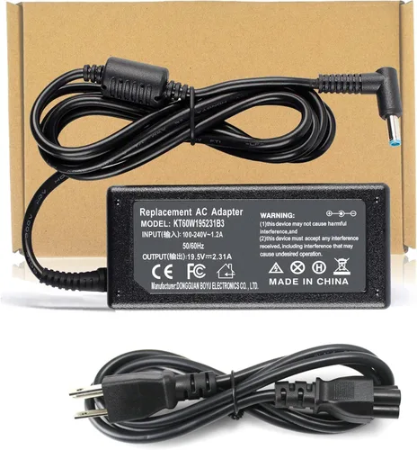 Miniatura 6 de 45W 740015-002 741727-001 L25296-001 Adaptador de CA para HP Pavilion x360 Envy Spectre Elitebook 840 ProBook Laptop Cable de alimentación