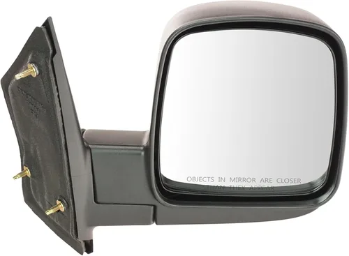 Miniatura 122 de TRQ Cubierta cromada del espejo manual del lado del pasajero, acabado liso para Volvo VNL 2004-2014