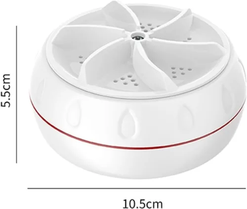 Miniatura 4 de MiJob Turbo Spinning Compatible para Mini Lavadora Lavadora Portátil Lavadora Ultrasónica Ropa