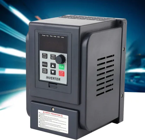 Miniatura 6 de ViaGasaFamido VFD Inversor Variable Frecuencia Drive 1 Fase 220V Entrada 3 Fase 380V Salida AT4-1500X 400Hz 8A Controlador de velocidad del motor
