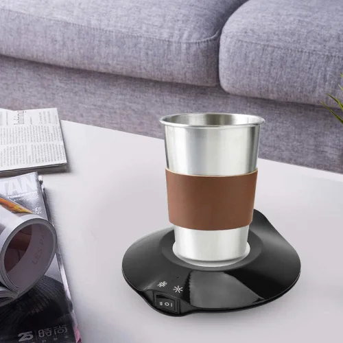 Miniatura 7 de Enfriador de bebidas USB, calentador de cama, calentador de cerveza, portavasos para automóvil y posavasos de enfriamiento, enfriador eléctrico