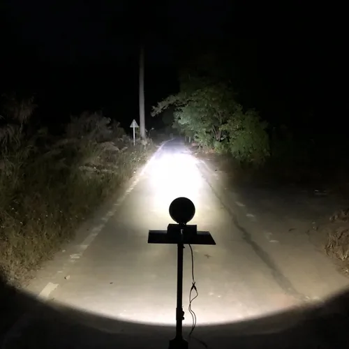 Miniatura 2 de Lightronic Foco LED redondo todoterreno de 7 pulgadas para motocicleta/camión, 6000 K blanco frío de largo alcance, aplicaciones de alta velocidad