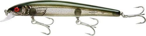 Miniatura 29 de Bomber Señuelos Long A Slender Minnow Jerbait Señuelo de Pesca a rayas (Baby Striper)