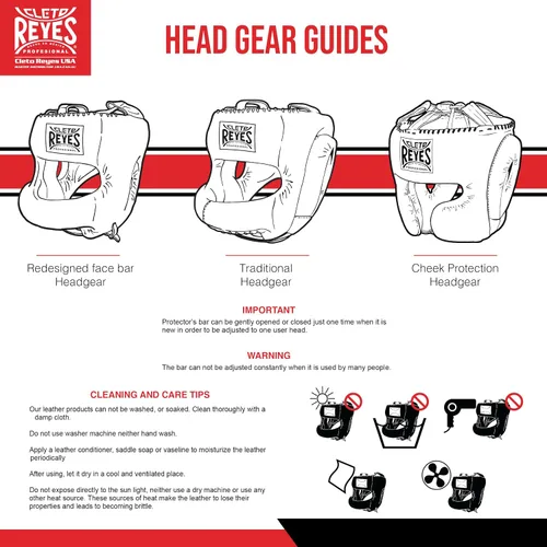 Miniatura 7 de CLETO REYES Casco de boxeo con protección para las mejillas para hombres y mujeres, protector de cabeza protector de la cara, para sparring y pelea