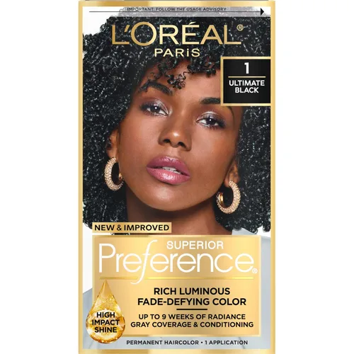 Miniatura 42 de L'Oreal Paris Superior Preference - Tinte permanente luminoso que desafía la decoloración, tinte para el cabello hasta 9 semanas de resplandor, 5C