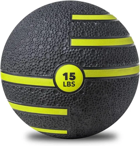 Miniatura 14 de JFIT Dual Texture Medicine Ball – Weighted Exercise Ball for Strength, Core & Functional Fitness Training