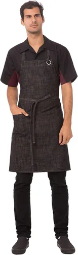 Miniatura 7 de Chef Works Delantal con pechera unisex Corvallis