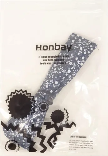 Miniatura 7 de Honbay - Juego de cubiertos de bambú de 3 piezas de estilo japonés creativo, ecológico, utensilios reutilizables con una bolsa retro