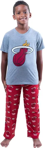 Ultra Game Conjunto de pijama y camiseta oficial de la NBA de 2 piezas para jóvenes Tallas de niño