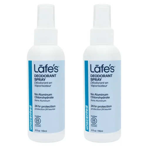 Lafe's Desodorante natural | Desodorante natural sin aluminio de 4 onzas para mujeres y hombres | Sin parabenos y sin bicarbonato de sodio con