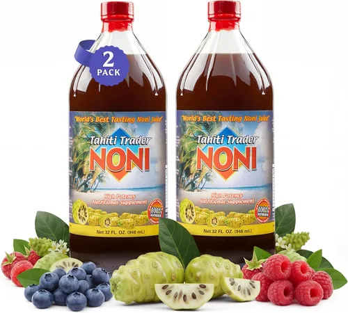Miniatura 8 de Jugo de noni orgánico 100 puro – Fórmula original de jugo Fruta natural de noni y extracto de hoja de noni Sin OMG, sin aditivos artificiales