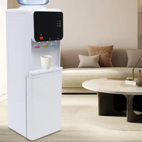 Miniatura 8 de Top Loading - Dispensador de enfriador de agua para botellas de 1 a 4 galones, dispensador eléctrico de frío y calor con 3 temperaturas y bloqueo