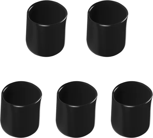 Miniatura 14 de Cubierta de tapa de extremo redondo de goma de 1.06 pulgadas (1.063 in), protectores de rosca de tornillo de PVC flexible de tubería de tubería
