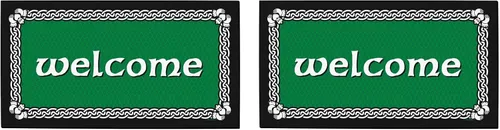 Miniatura 18 de ThisWear Felpudo de San Patricio para el Día de San Patricio, felpudo gaélico de perfil bajo