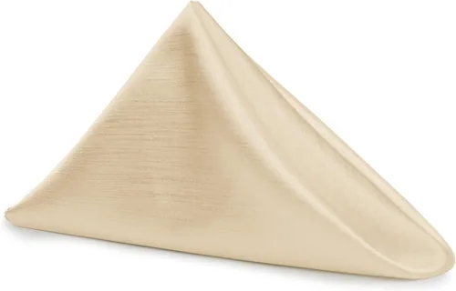 Miniatura 39 de Ultimate Textile -1 docena de servilletas reversibles Shantung Satin - Majestic - Servilletas de tela Majestic de 17 x 17 pulgadas, color marrón