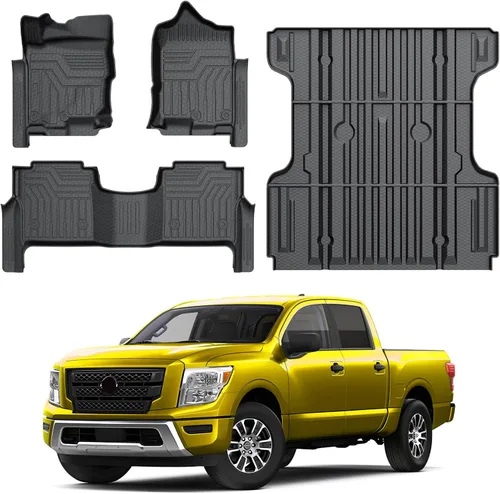 Miniatura 16 de KUST Alfombrillas y tapete de carga para maletero para Toyota RAV4 2019-2025, forro de carga para maletero trasero para todo tipo de clima