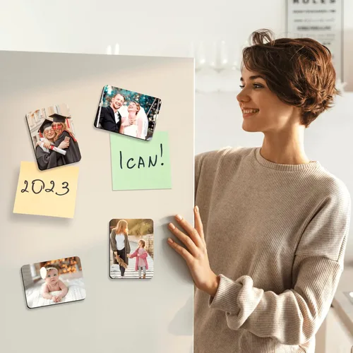 Miniatura 6 de 20 imanes de sublimación en blanco, 3 x 4 pulgadas, imán personalizado para nevera, sublimación, impresión de refrigerador, a granel para cocina