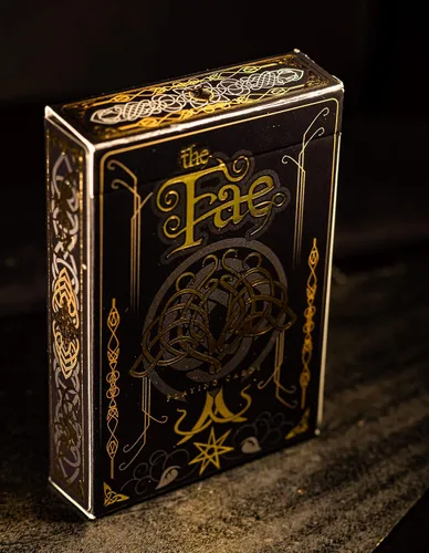 Miniatura 6 de Creatures of The FAE - Naipes de Gent Supply - Edición negra, dorada y plateada