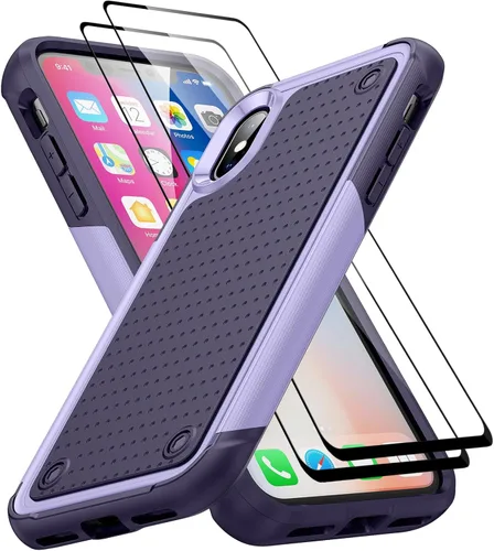 Miniatura 255 de Jeylly Funda para iPhone SE/Funda para iPhone 5S, Exterior de Plástico Duro que Absorbe Golpes + Interior de Silicona de Goma Defensor contra