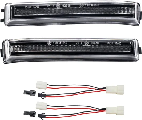 Miniatura 7 de Luces de Señal de Giro para Espejo Lateral Montaje LED Transparente F150 2009 2010 2011 2012 2013 2014/para Mark LT 2013 2014 para Raptor 2010-2014