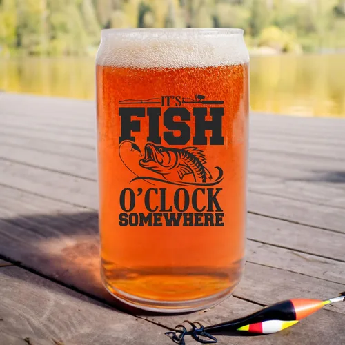 Miniatura 6 de Lata de cerveza para hombre de 16 onzas para hombres, regalos de pesca para hombres, vaso para el día del padre, regalos para taza de pescador