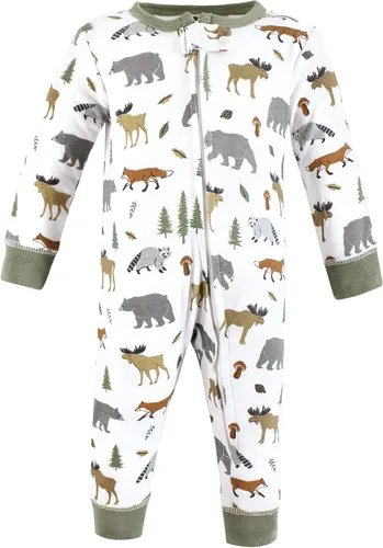 Miniatura 3 de Hudson Baby - Mameluco unisex de algodón para bebé Sleep and Play