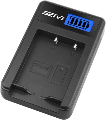 Miniatura 2 de Cargador de batería LCD USB para Sony NP-FV50A, NP-FV70A, NP-FV100A
