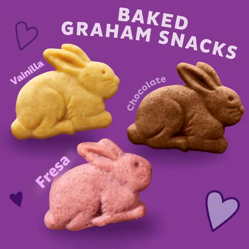 Miniatura 3 de Annie's Organic Bunny Grahams Snacks, napolitano, 7.5 onzas