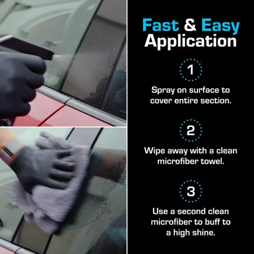 Miniatura 5 de Ethos Defy - Revestimiento de cerámica 3 en 1 - Spray y cera para lavado de autos sin agua - Spray de cera para auto lavado sin necesidad de lavado