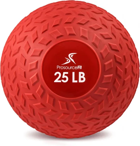 Miniatura 10 de ProsourceFit Slam Medicine Balls 5, 10, 15, 20, 25, 30, 50lbs Smooth and Tread Textured Grip Dead Weight Balls for Strength and Conditioning