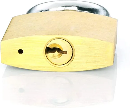 Miniatura 3 de Paquete de 12 candados de latón macizo con la misma llave, cerradura sólida con cuerpo de bloqueo (0.984 in) de ancho, candados con llave para caja