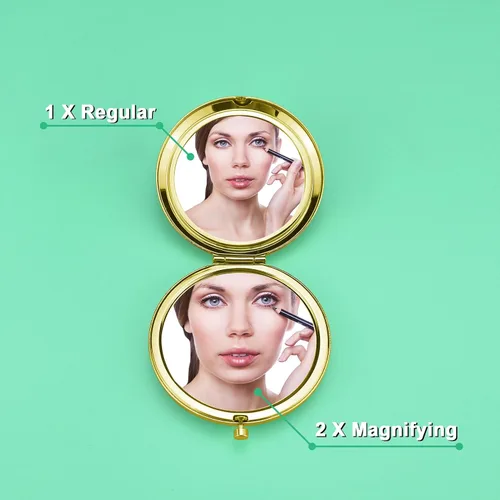 Miniatura 2 de Regalo dental para mujeres, regalo de dentista, espejo de maquillaje compacto, regalos de graduación, regalos de higienista dental, regalo