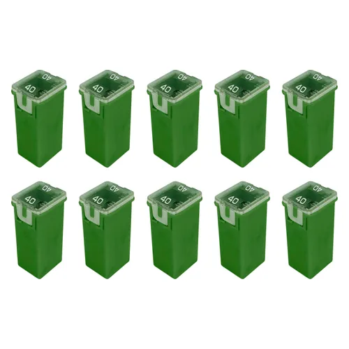 Miniatura 10 de Fusible alto estándar de 25 amperios J-Case de 1.063 in para camionetas, automóviles y SUV (25A, paquete de 5)