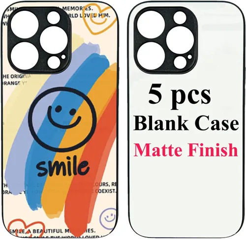 Miniatura 9 de JUSTRY 5 fundas blancas de sublimación para teléfono, fundas de goma TPU suave a granel compatibles con Apple iPhone 13, 6.1 pulgadas (2021), fácil