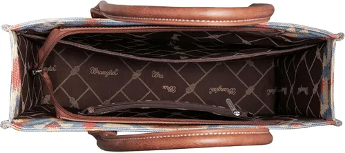 Miniatura 4 de Wrangler Aztec Tote Bag for Women Boho Shoulder Purses and Handbags
