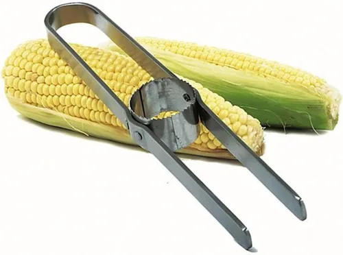 Miniatura 2 de Pelador de maíz Norpro 5404, de acero inoxidable., 1, Plateado