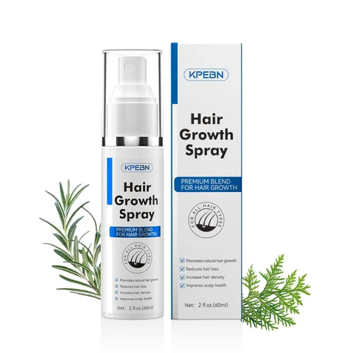 Spray para el crecimiento del cabello para un cabello más grueso y largo, aceite de batana y extracto de thuja, suero para el cuero cabelludo para