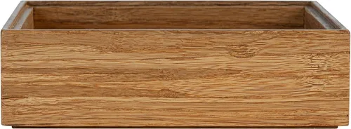 Miniatura 13 de Eco Display Contenedor de condimentos de bambú de 7 x 7 x 2 pulgadas, 1 caja grande para especias, resistente a astillas, para condimentos