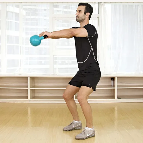Miniatura 6 de JFIT Kettlebell Weights Vinyl Coated Iron