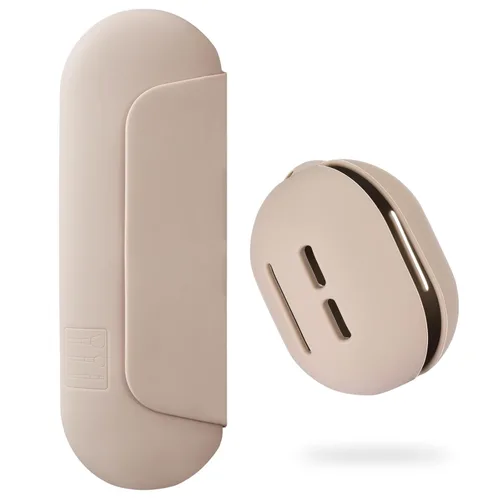 Miniatura 14 de AGIKET Soporte de silicona para brochas de maquillaje, bolsa de cosméticos de viaje: soporte suave y portátil para brochas cosméticas faciales