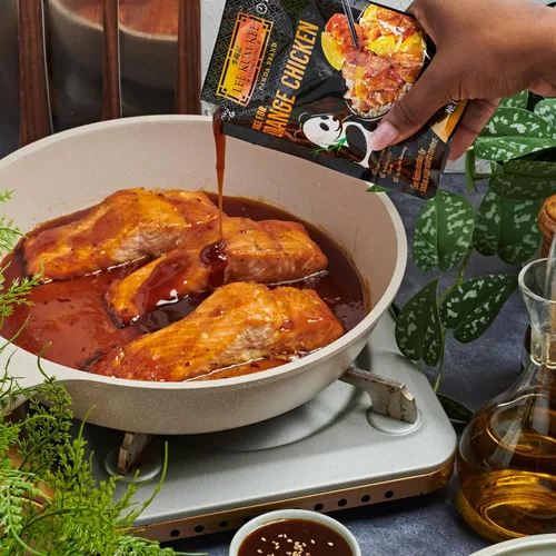 Miniatura 7 de Lee Kum Kee Salsa para pollo naranja, 8 onzas (paquete de 4)