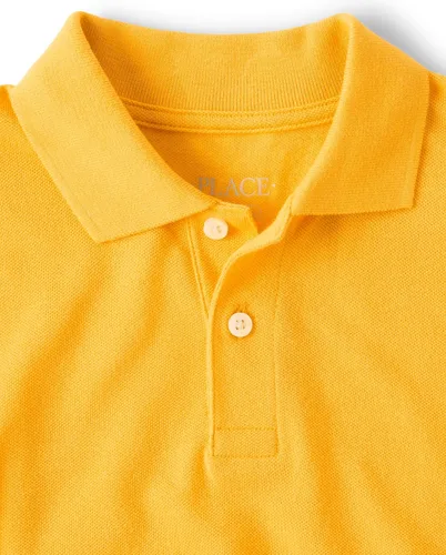 Miniatura 8 de The Children's Place - Polo de piqué de manga corta para niño