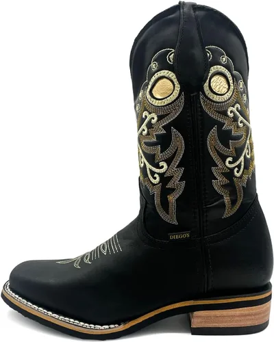 Miniatura 2 de Western Shops - Botas vaqueras de piel auténtica para hombre
