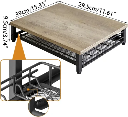 Miniatura 3 de IBUYKE Soporte de Cajón para Cápsulas de Café para K Cup, Organizador de Almacenamiento de Cápsulas con Capacidad para 35, Cajón de Almacenamiento