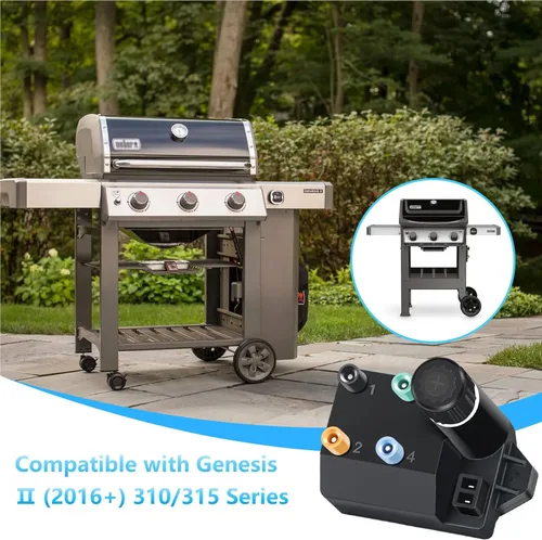 Miniatura 3 de 66354 Encendedor para Weber Genesis II GS4 Parrillas de gas Reemplazo 310 315 Series (2016+) E310 S310 CE310 SE310 E310 E315 S315 CE315 SE315