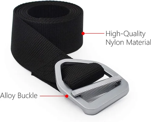 Miniatura 5 de UltraKey Cinturón táctico, correa de nylon de la web del estilo militar para los deportes al aire libre